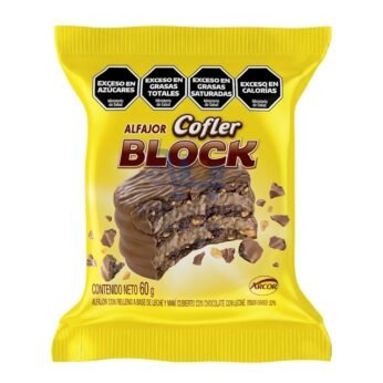 block alfajor triple 60g