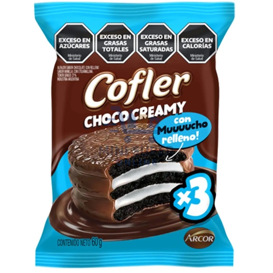 cofler alfajor choco creamy 60g