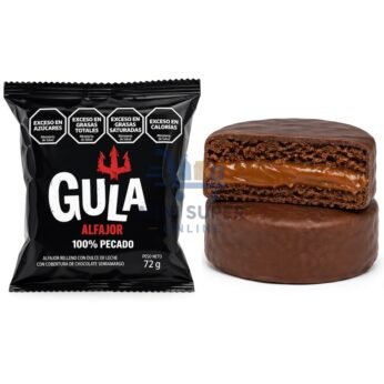 gula alfajor triple negro 72g