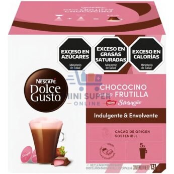 capsulas chocochino frutilla doble 5u