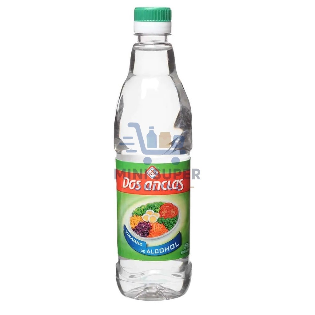 vinagre de alcohol dos anclas 500ml