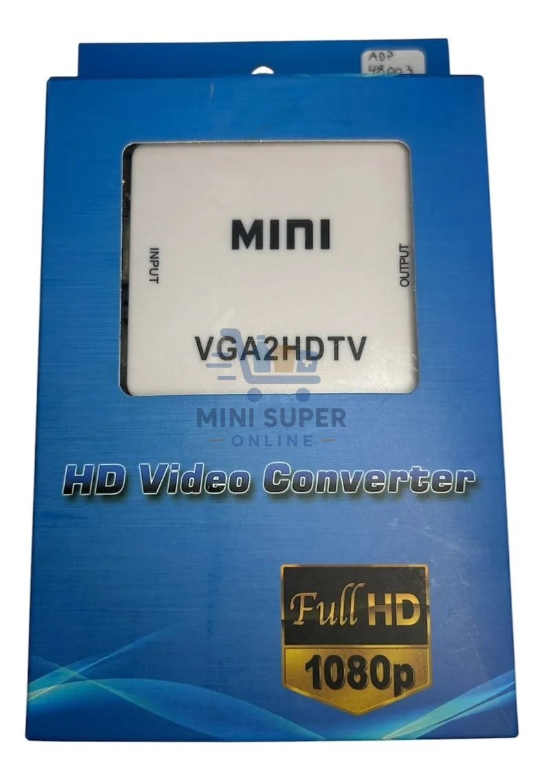 adaptador vga2hdtv 1080p input vga output hdmi