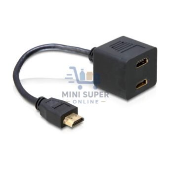 cable hdmi duplicador splitter 1m 2h