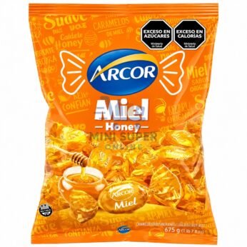 miel bolsa de caramelos sueltos arcor 675g