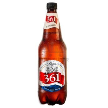 361 cerveza lager no retornable 1l