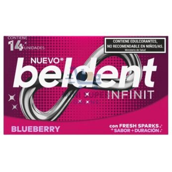 beldent infinit rosa blueberry 14u