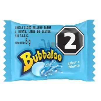 bubbaloo menta chicles sueltos 5g