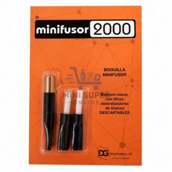 minifusor boquilla con accesorios completa
