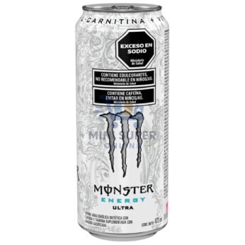 monster ultra blanco sin azucar 473ml