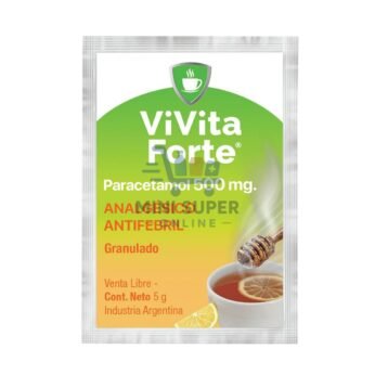 vivita forte te caliente antigripal paracetamol 500mg fenilefrina 8mg butetamato 40mg cafeina 30mg 5 sobres de 5g
