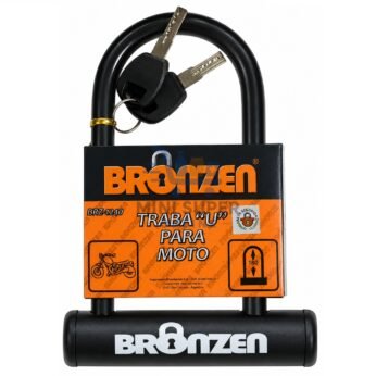 traba en u bronzen 162mm con llave computada