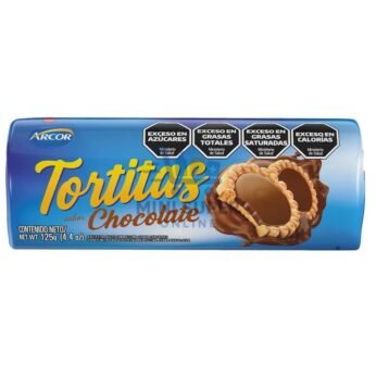 tortitas chocolate galletitas 125g
