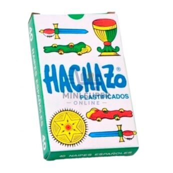 naipes hachazo plastificados españoles 40u