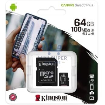 memoria kingston 64gb 100mb/s clase 10