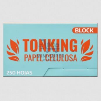 tonking papel de celulosa transparente 1 1/4″ 250u