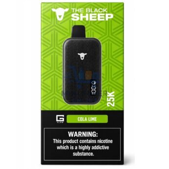 vape the black sheep 25k cola lime